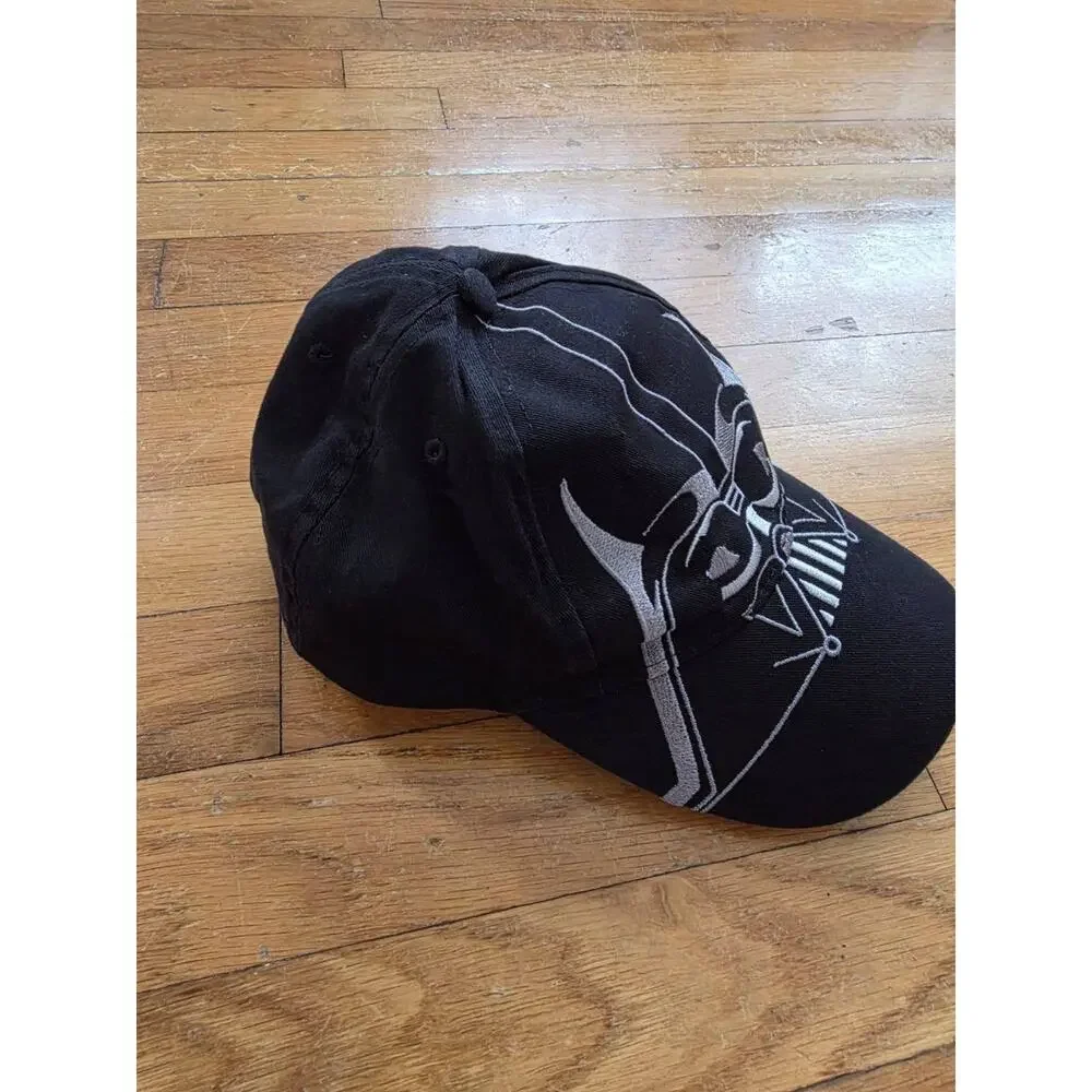 Star Wars Darth Vader Baseball Cap Hat Hook Loop Adjustable Black A001609